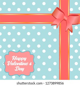 valentines Day with polka dot background 36
