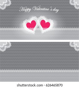 Valentine's day postcard