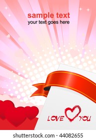 afiche del día de San Valentín