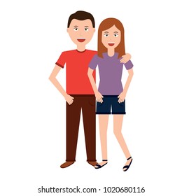 valentines day poster with man and woman tenderly hugging 