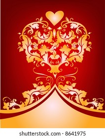 Valentine's day poster/flyer/card design