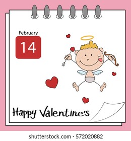 Valentine's day Posters. Vector illustration