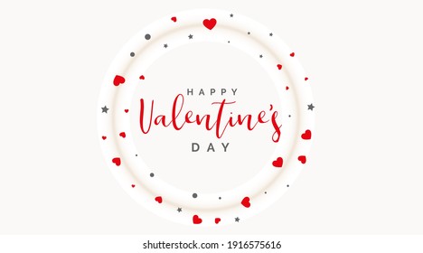 valentines  day  poto type vector 