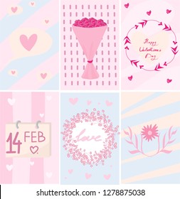 Valentine's Day print on tags