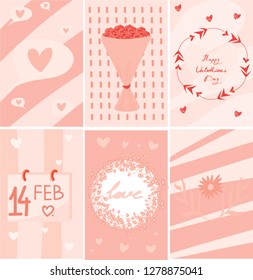 Valentine's Day print on tags