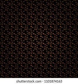 Valentine's day print. Seamless of retro comic with LOVE expression text. Cute black, brown and gray colors elements. Vector illustration. Vintage design, pop art style.
