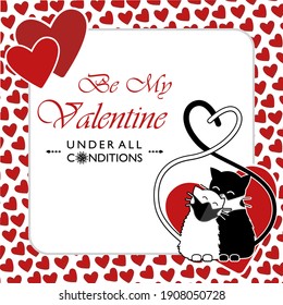 Día de San Valentín Imprimible con tema Coronavirus. Se puede usar para tarjetas de regalo, tarjetas de felicitación, arte mural, afiches... Se incluye el fondo del patrón cardíaco.