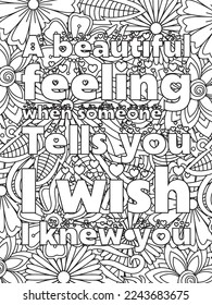 Valentine's day quotes black history month is the Superbowl. Vector Coloring Pages for Adults. Doodle drawing. Design for wedding invitations and Valentine's Day, lettering in the heart love quotes.