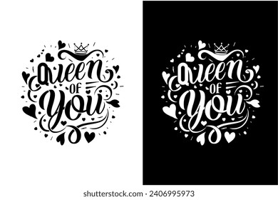 Valentine's Day Quotes Typography t-shirt design