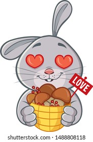 Valentine's day with a Rabbit