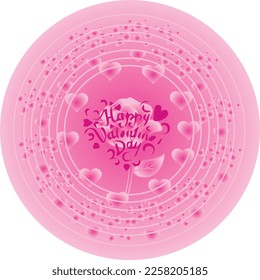 ''Valentine's day'' red and pink heart balloons on a pink background
Happy Valentines Day banner with paper hearts pink color and lettering. Vector illustration, Pink ribbons, colorful gradient.