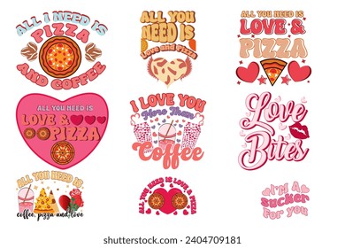 Valentine's Day Retro Design Bundle