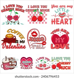 Valentine's Day Retro Design Bundle