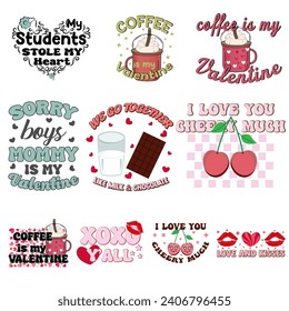 Valentine's Day Retro Design Bundle