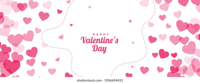 valentines day romantic banner design