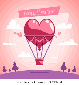 Valentines day - Romantic relationship lover illustration