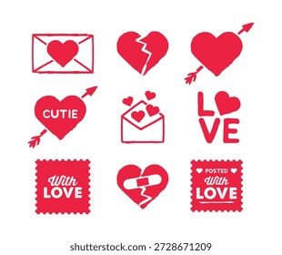 valentines day romantic vector graphics