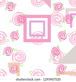 Valentine's Day, rose, flower, greeting card, vector background