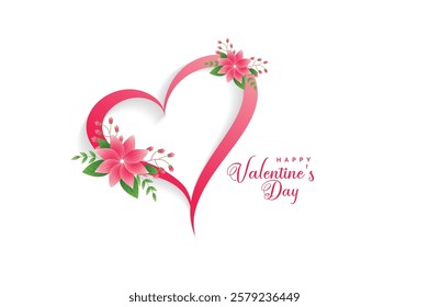 Valentine's day rose pink and red gradient hearts set isolated on white background. Vector illustration. 3d pastel love symbols. Valentin holiday icons, concept header pattern, glossy balloons banner