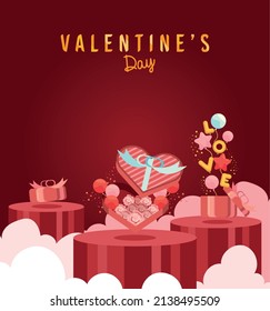 valentines day roses gifts card