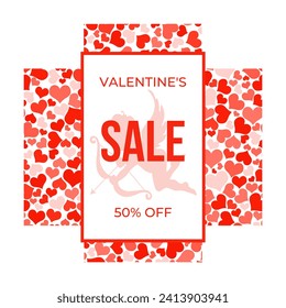 Valentine's Day Sale 50% OFF (Instagram Post)