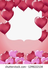 Valentines day sale background. Paper cut style. Can be used for Wallpaper, flyers, invitation, posters, brochure, banners. Vector illustration. - Vector