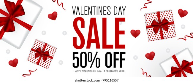 Valentines day sale background. Vector illustration, banners, wallpaper, flyers, invitation, posters, brochure, voucher discount