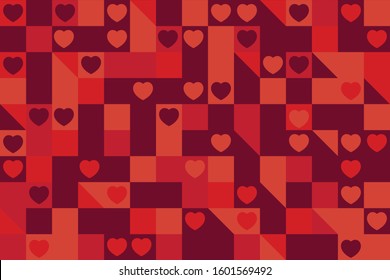 Valentine's day sale banner vector template, web banner design, discount card, promotion, flyer layout, ad, advertisement, printing media.