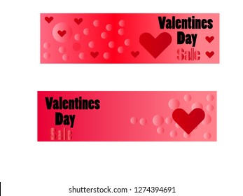 Valentines day sale banner.Pink abstract background with shimer hearts, gifts.Discount flyer,card,background with balloons heart pattern.Vector illustration.