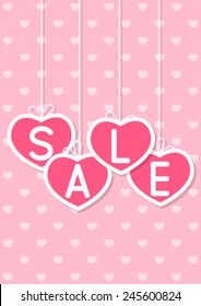 Valentines day sale concept for Your design