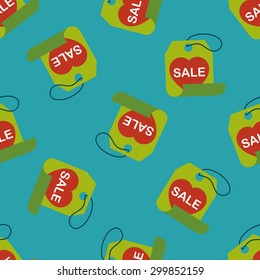 Valentine's Day SALE flat icon,eps10 seamless pattern background