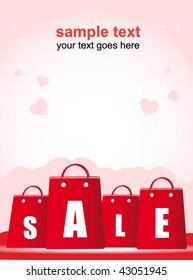 valentine's day sale poster