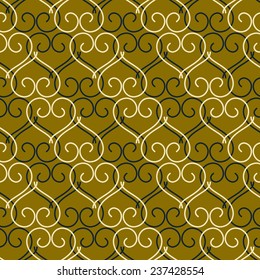 Valentine's Day seamless abstract background vector illustration