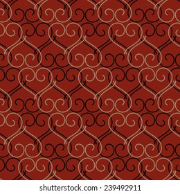 Valentine's Day seamless abstract background vector illustration