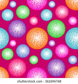 Valentines Day Seamless Background.