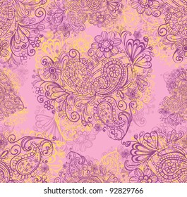 Valentine's day seamless background