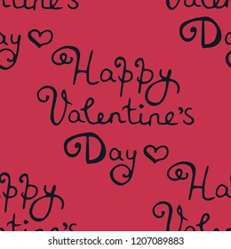 Valentine's Day seamless pattern