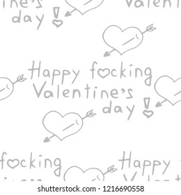 Valentine's Day seamless pattern