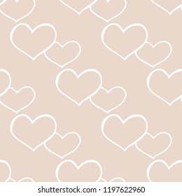 Valentine's Day seamless pattern heart