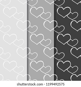Valentine's Day seamless pattern heart