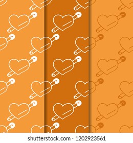 Valentine's Day seamless pattern heart