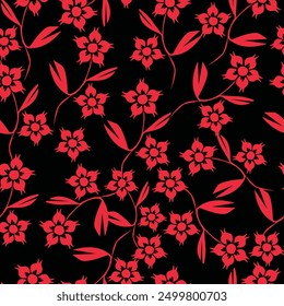 Día de San Valentín sin patrón de corazón. Fondo decorativo del corazón con corazones de San Valentín. Ilustración vectorial