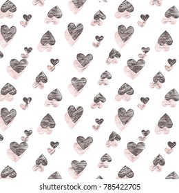 Valentines day seamless pattern. Romantic pattern for wrapping paper and wallpaper design.