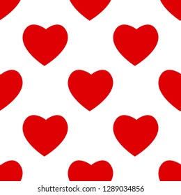 Valentine's day seamless vector design. Modern romantic elements