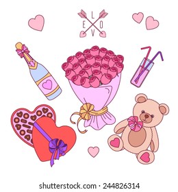 Valentine's day set