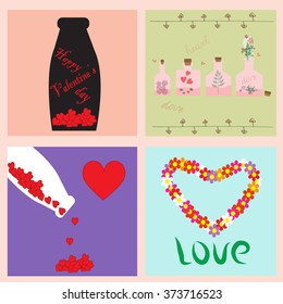 Valentine`s day set