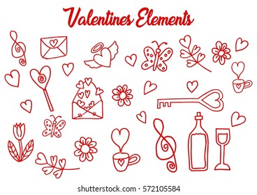 Valentines Day set 
