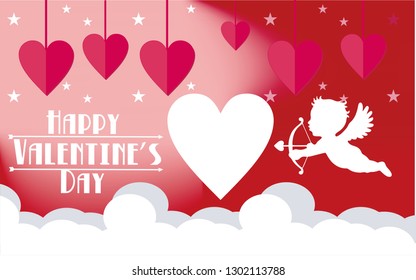  Valentines day set of label, badges, stamp and design elements - Vector 