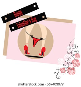Valentines Day Sexy Background