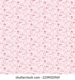 Valentinstag, spezielles Hintergrunddesign